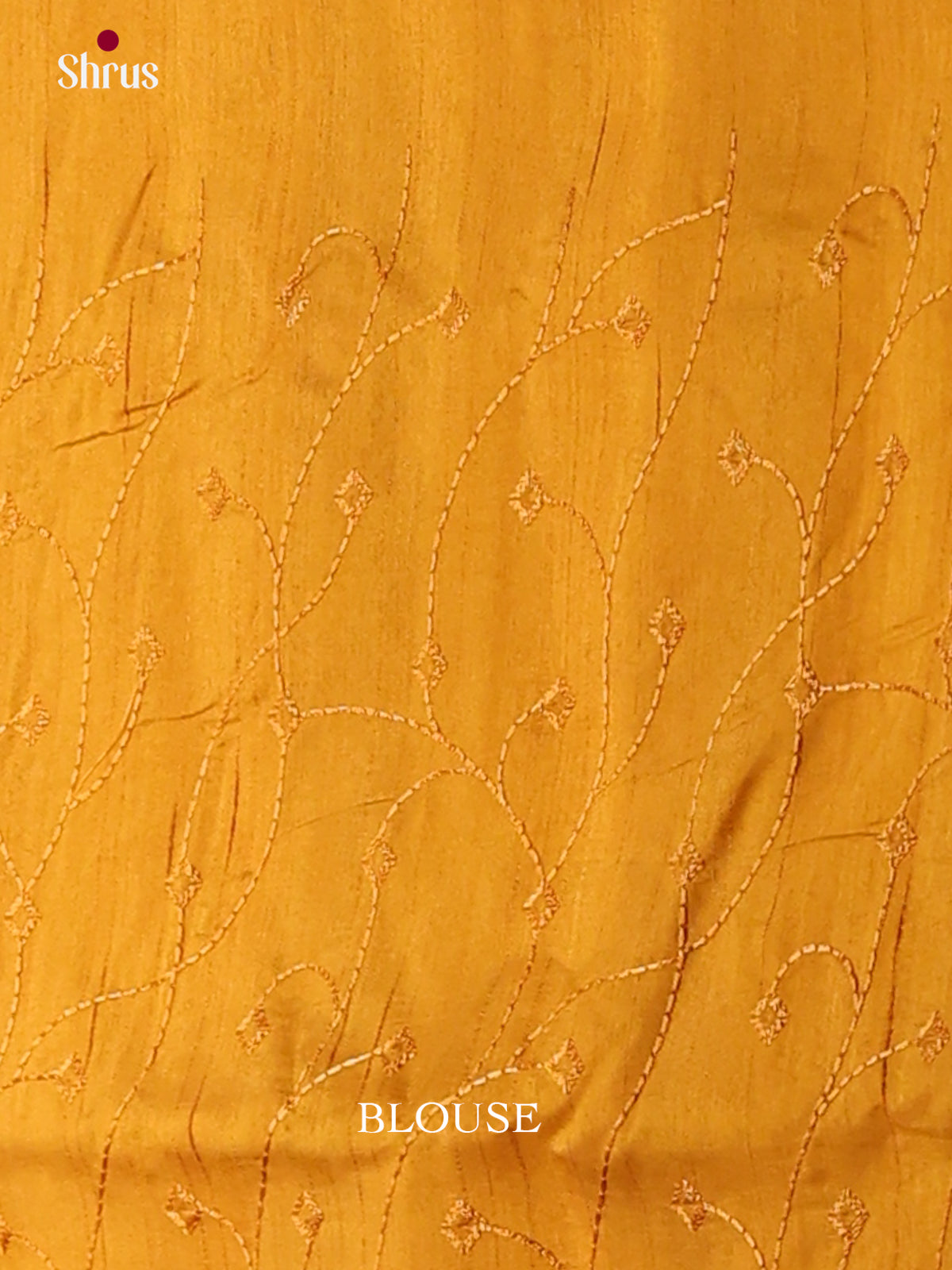 Semi Rawsilk Embroidery Saree - EES22272