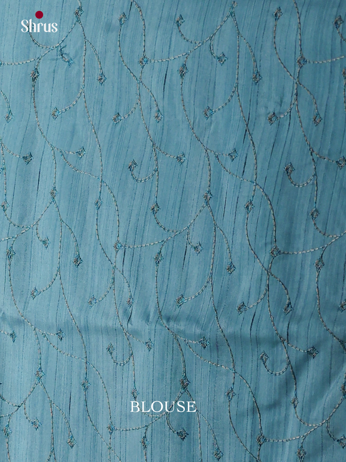 Semi Rawsilk Embroidery Saree - EES22273