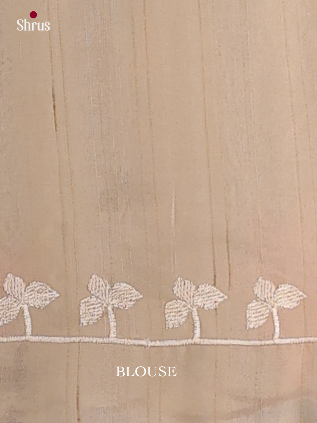 Semi Rawsilk Embroidery Saree - EES22286 - Shop on Shrus.com