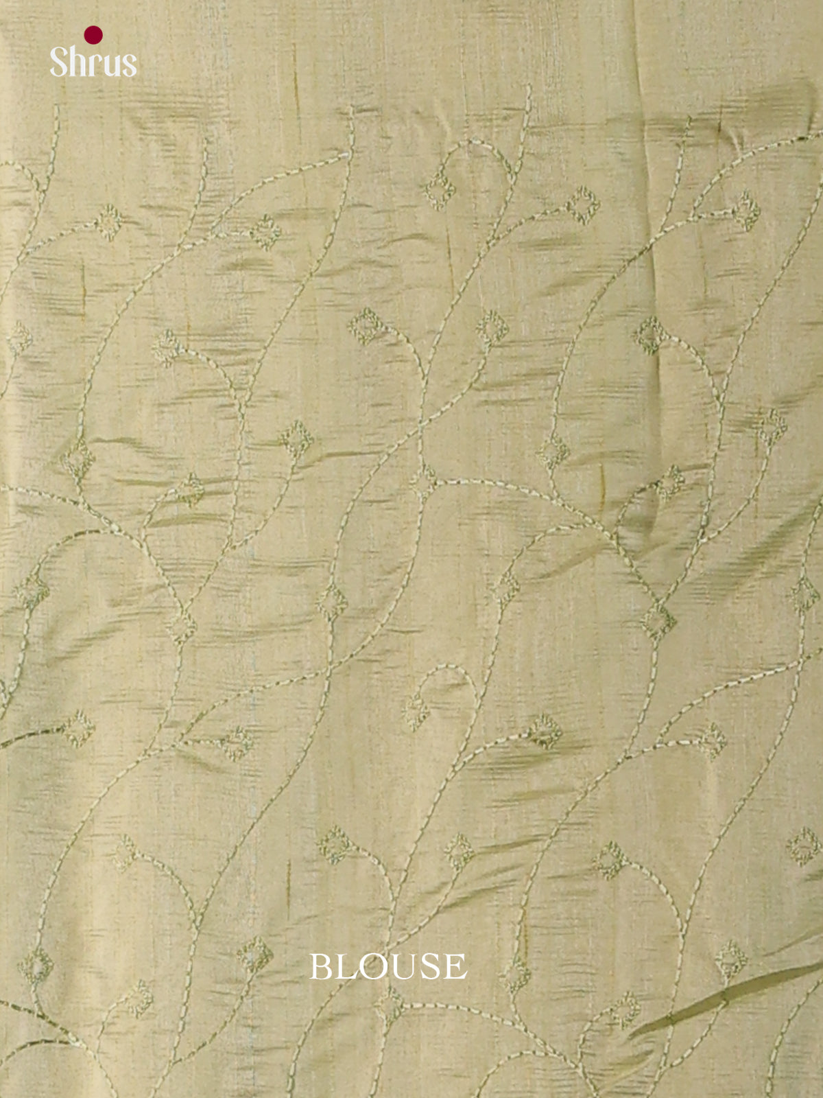 Semi Rawsilk Embroidery Saree - EES22298
