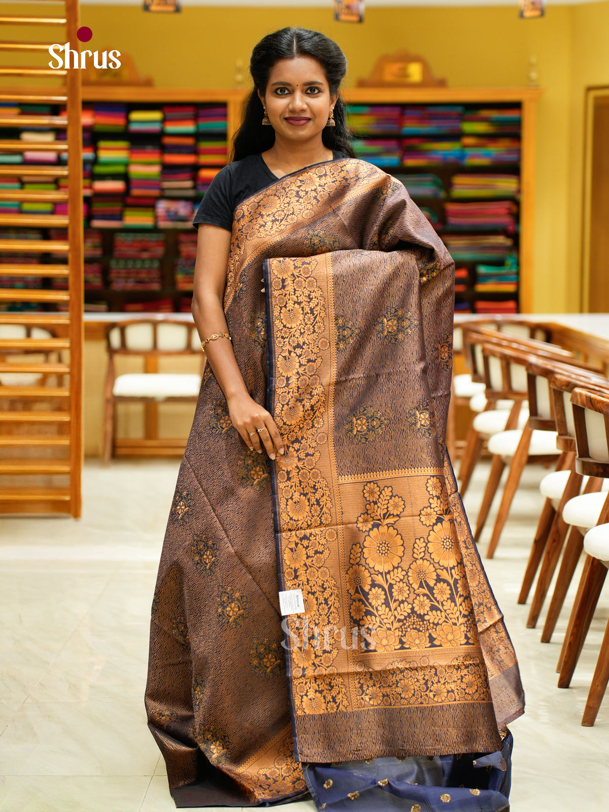 Bamboo silk Saree - EES23040
