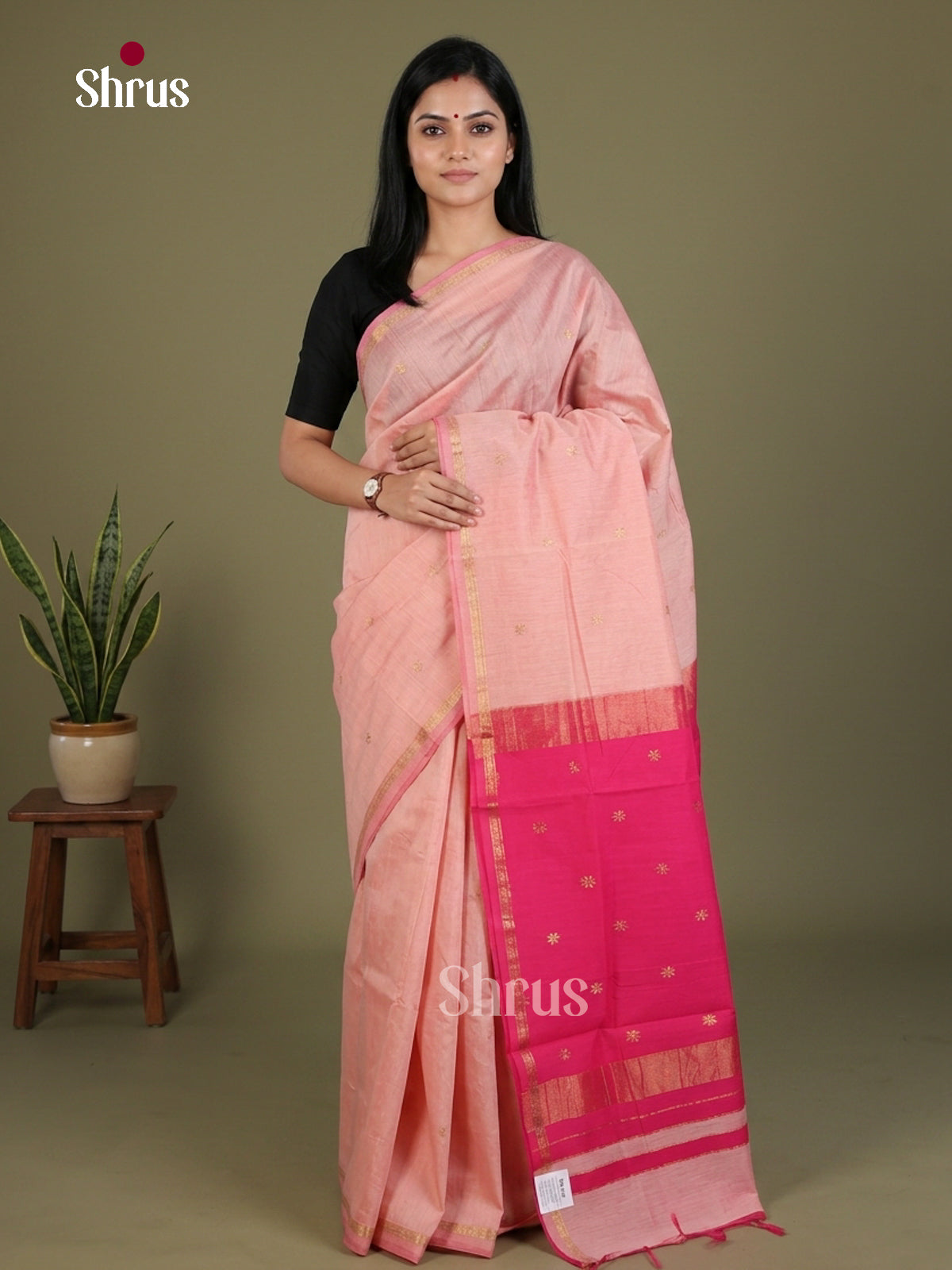 Semi Maheshwari Saree - EES23053