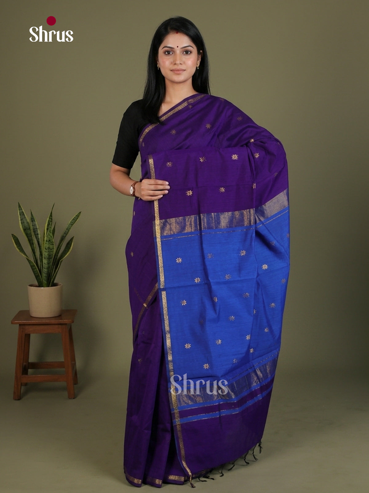 Semi Maheshwari Saree - EES23059