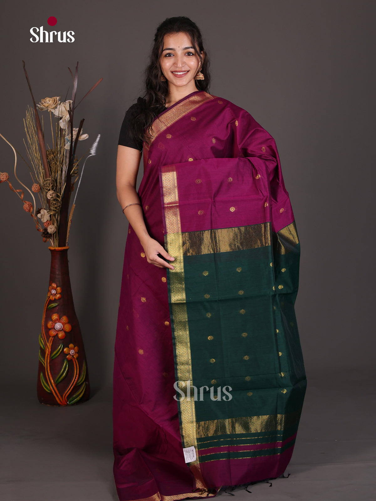 Semi Maheshwari Saree - EES23065