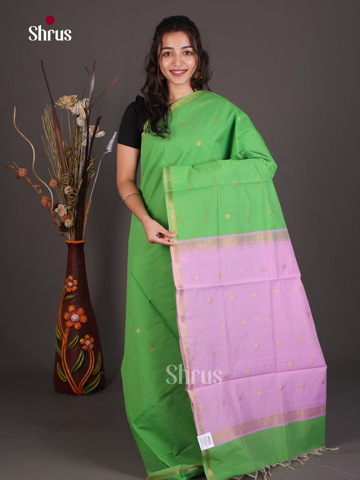 Semi Maheshwari Saree - EES23077