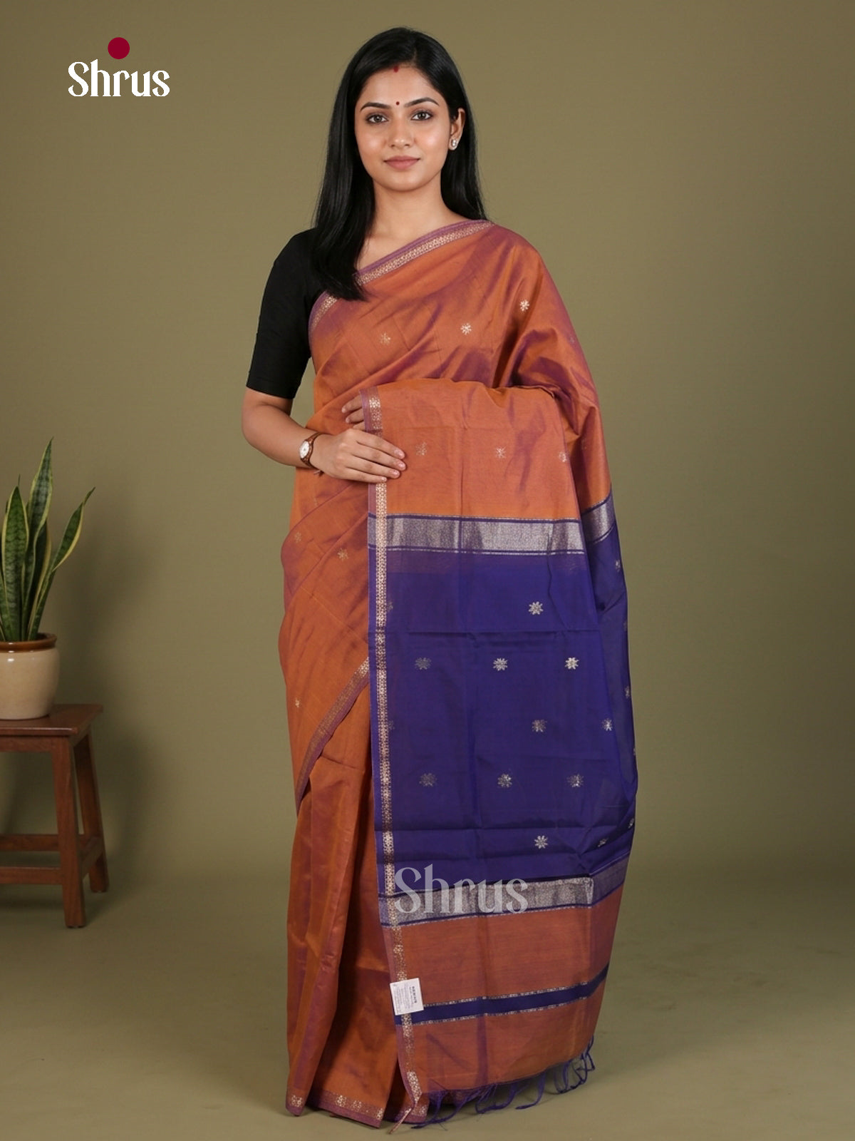 Semi Maheshwari Saree - EES23078