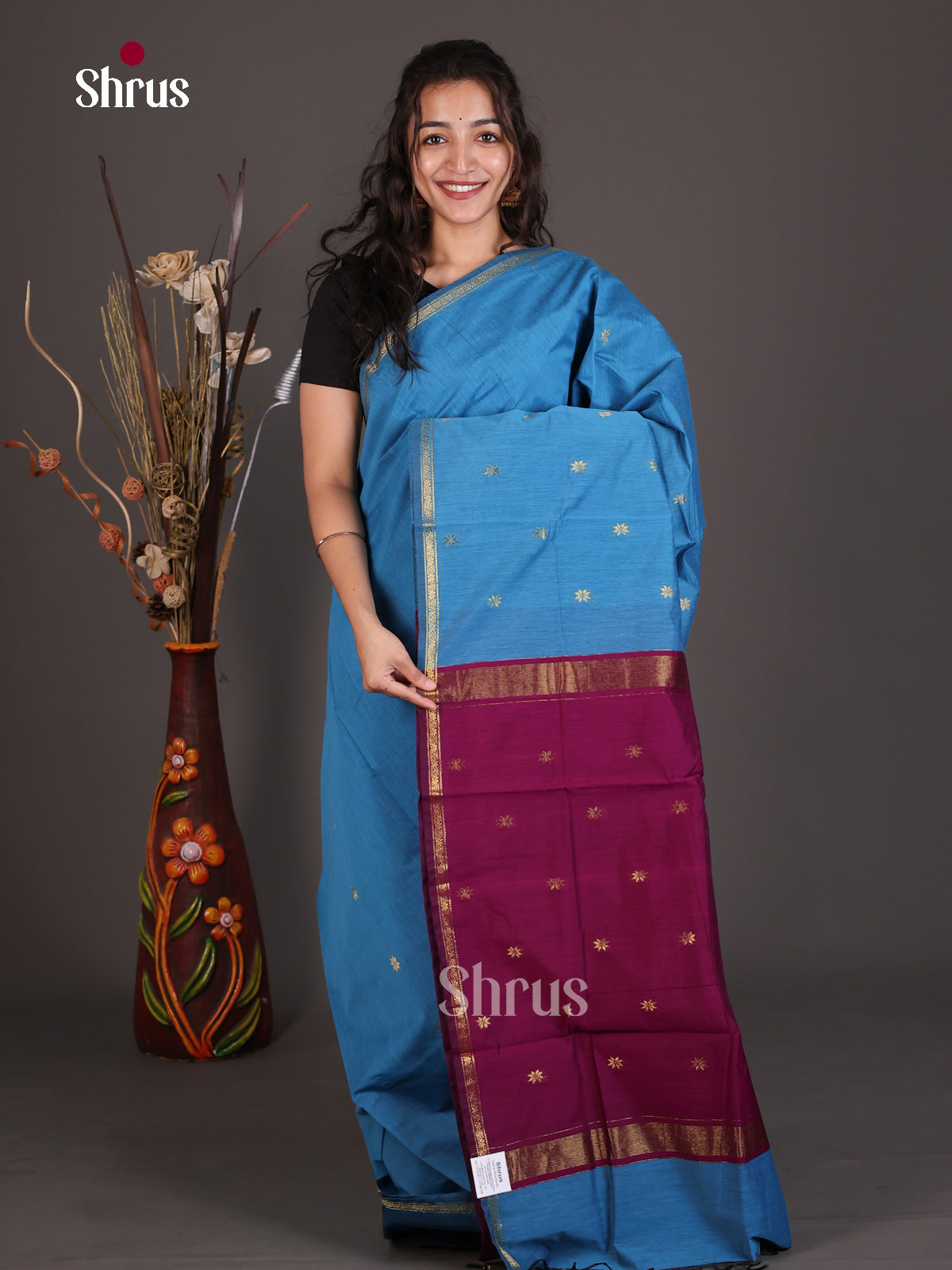 Semi Maheshwari Saree - EES23080