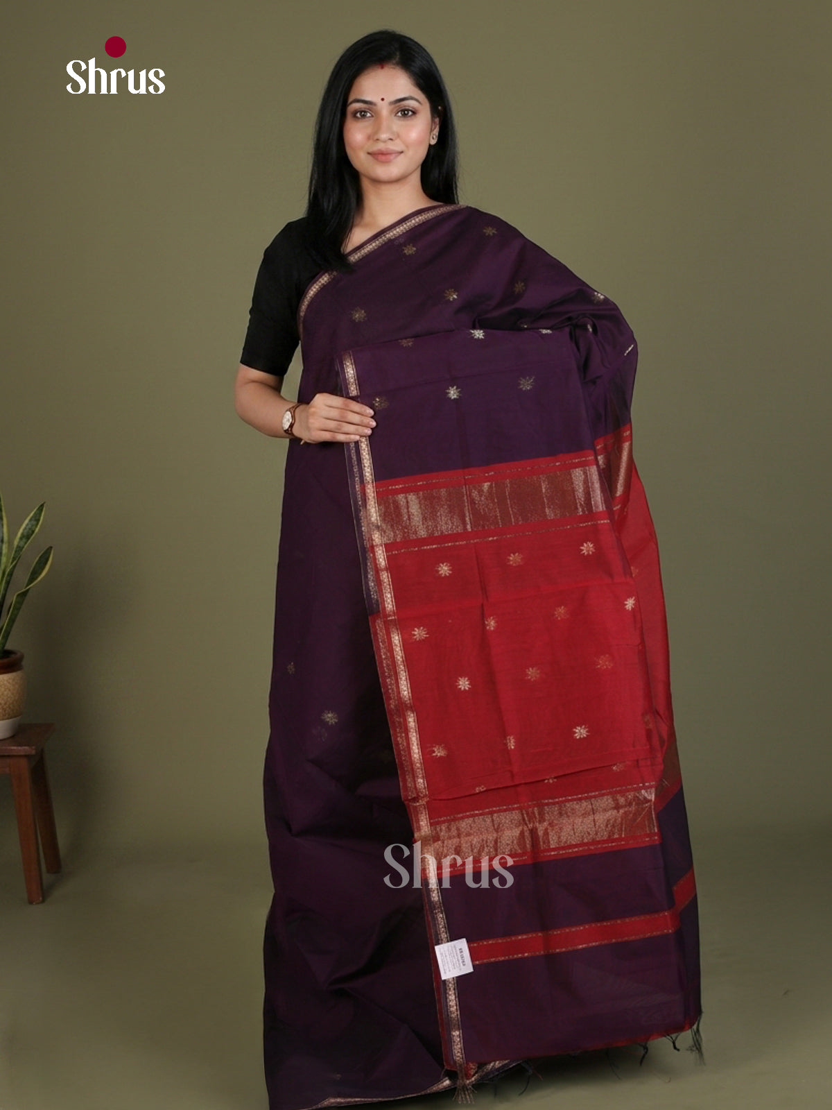 Semi Maheshwari Saree - EES23083