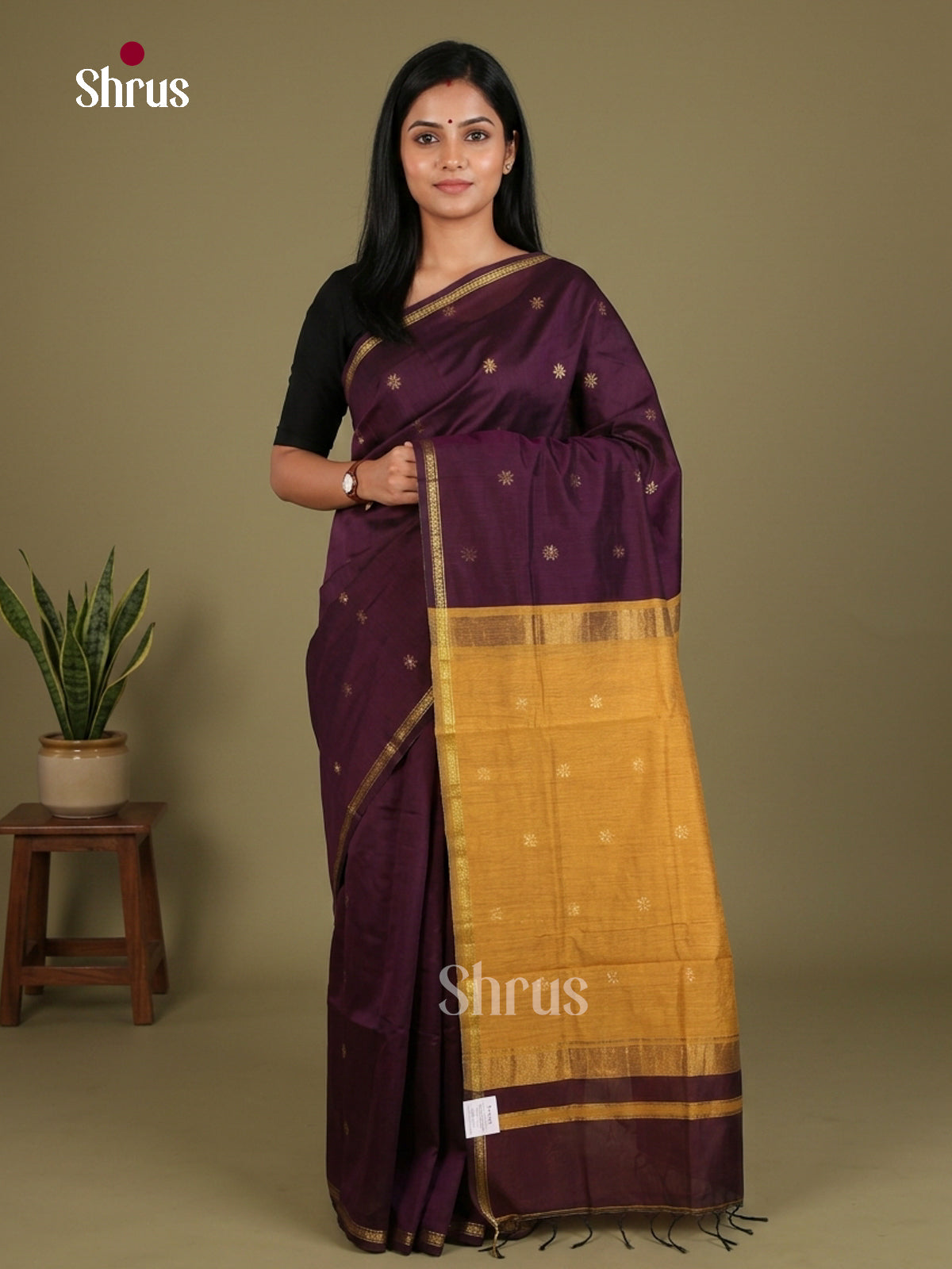 Semi Maheshwari Saree - EES23086