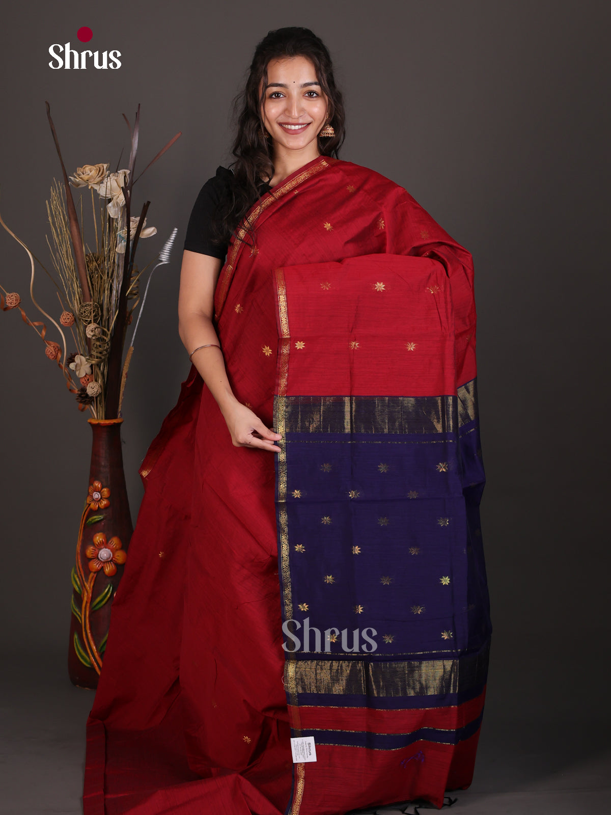 Semi Maheshwari Saree - EES23089