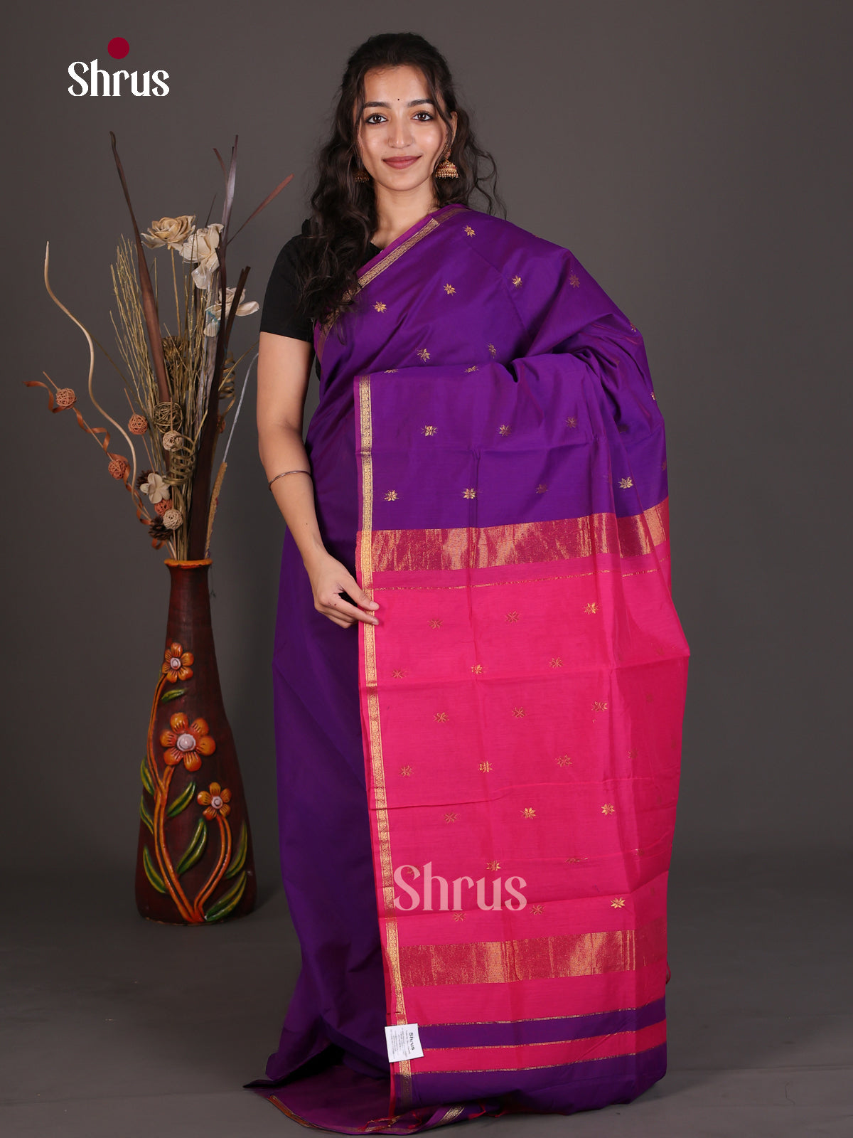 Semi Maheshwari Saree - EES23092