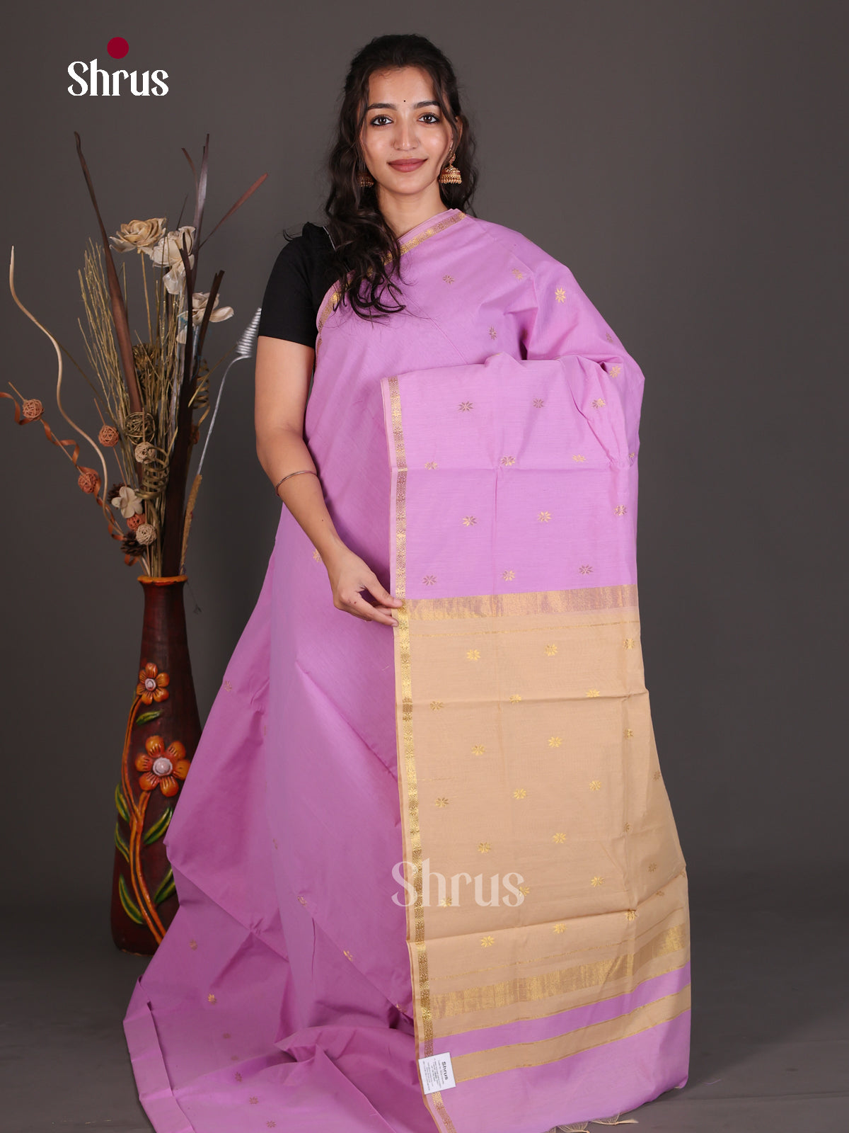 Semi Maheshwari Saree - EES23093