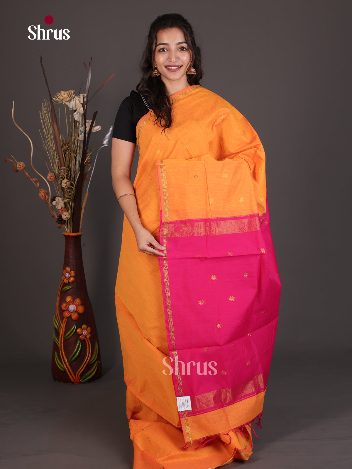Semi Maheshwari Saree - EES23097