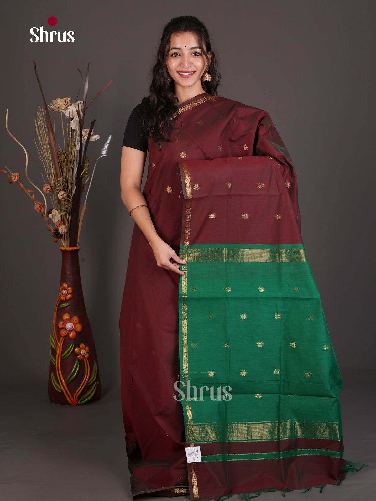 Semi Maheshwari Saree - EES23098