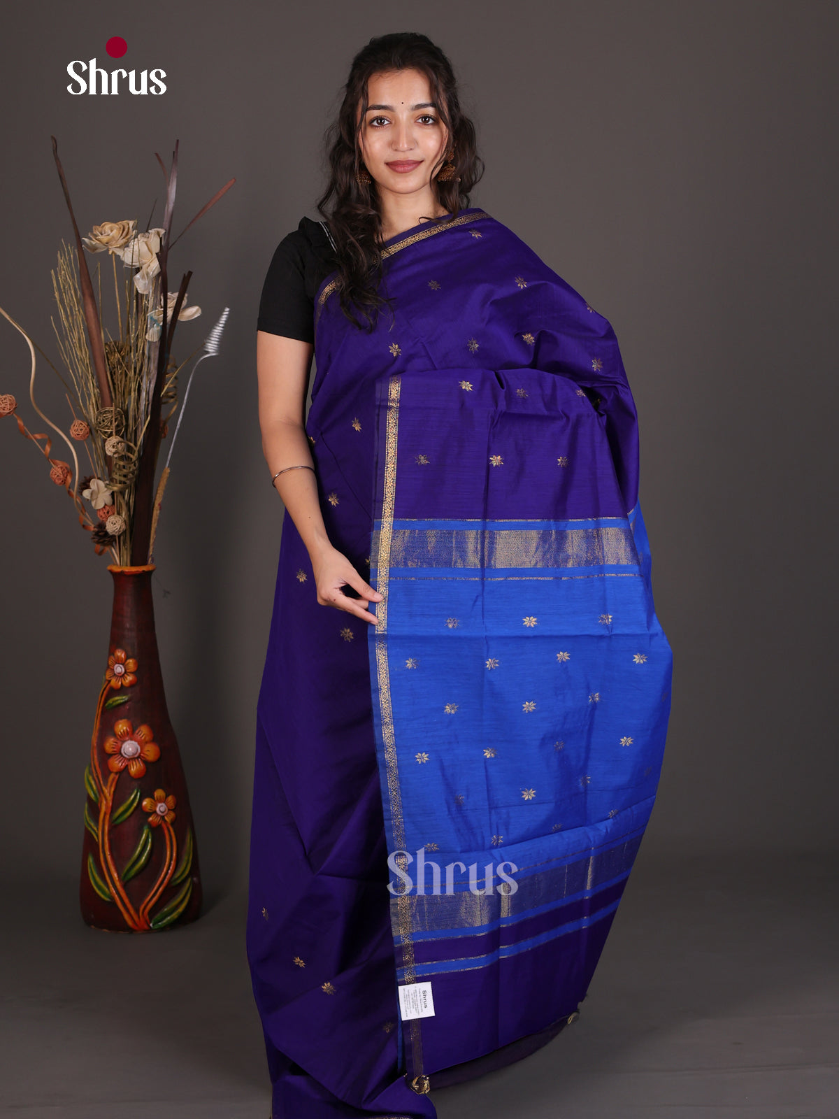 Semi Maheshwari Saree - EES23100