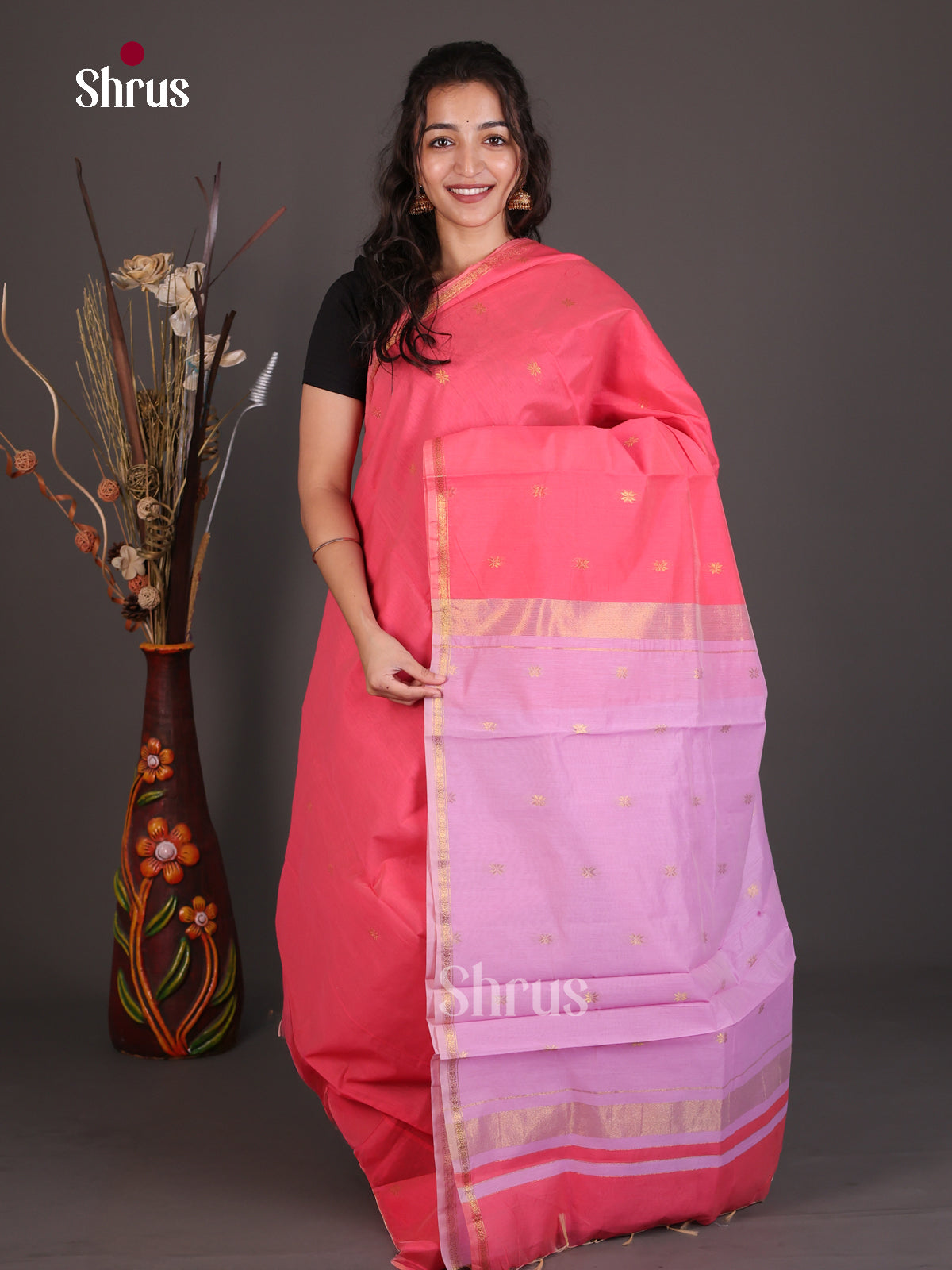 Semi Maheshwari Saree - EES23102