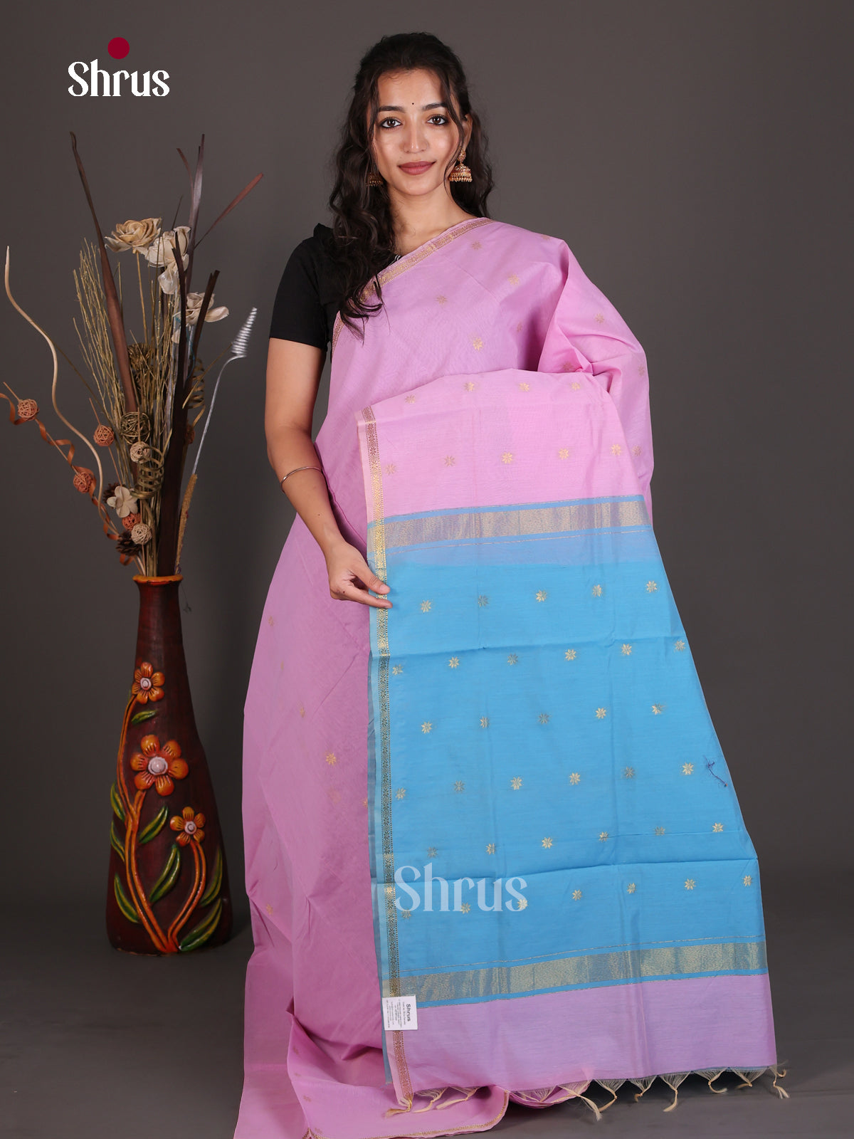 Semi Maheshwari Saree - EES23105