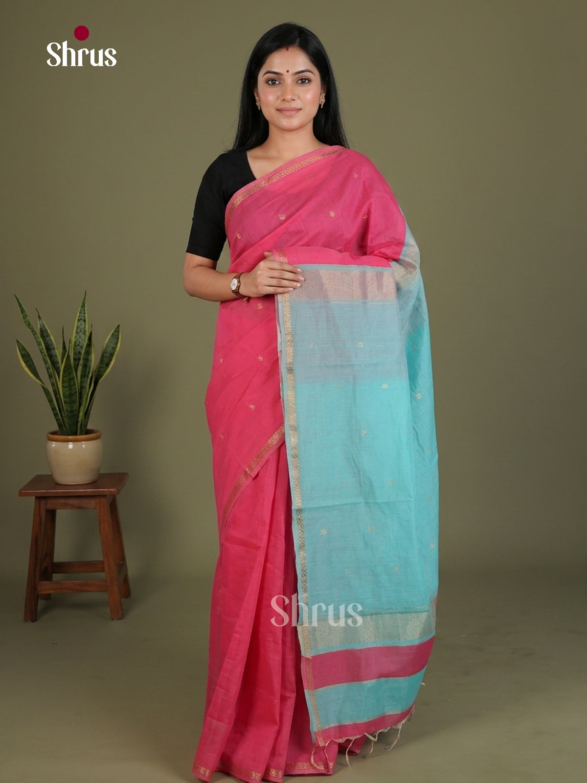 Semi Maheshwari Saree - EES23115