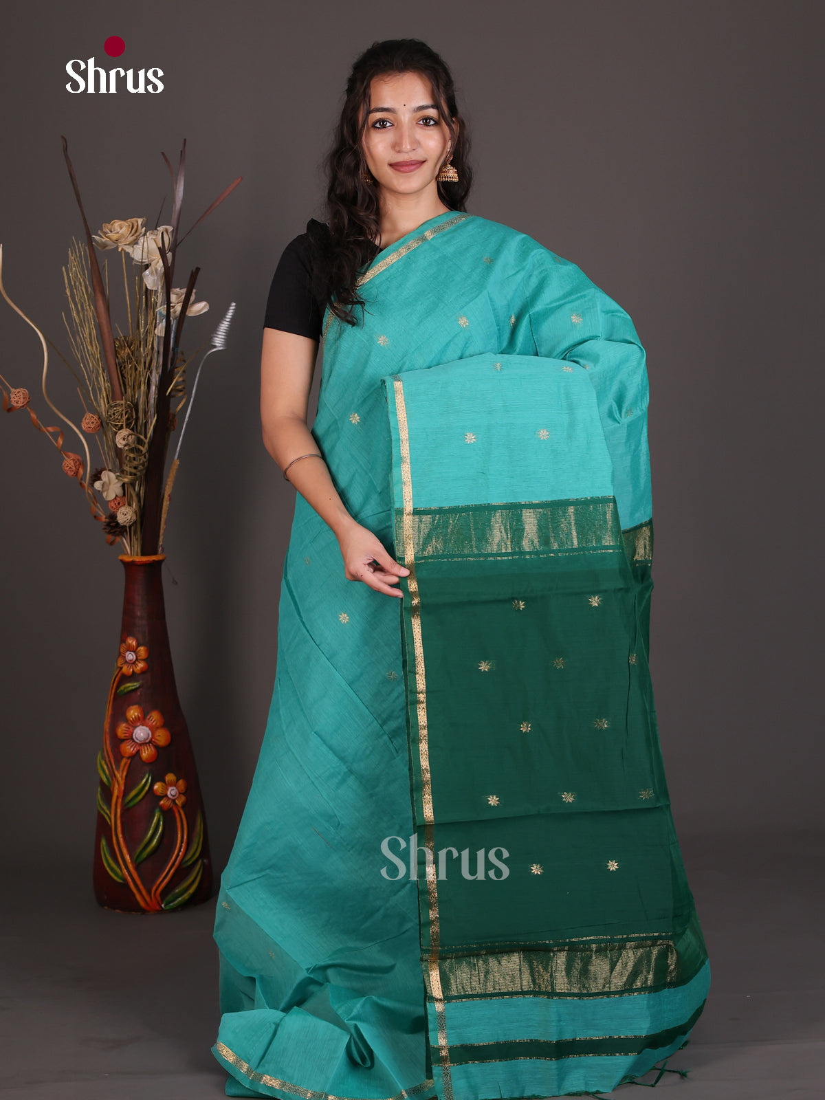 Semi Maheshwari Saree - EES23119