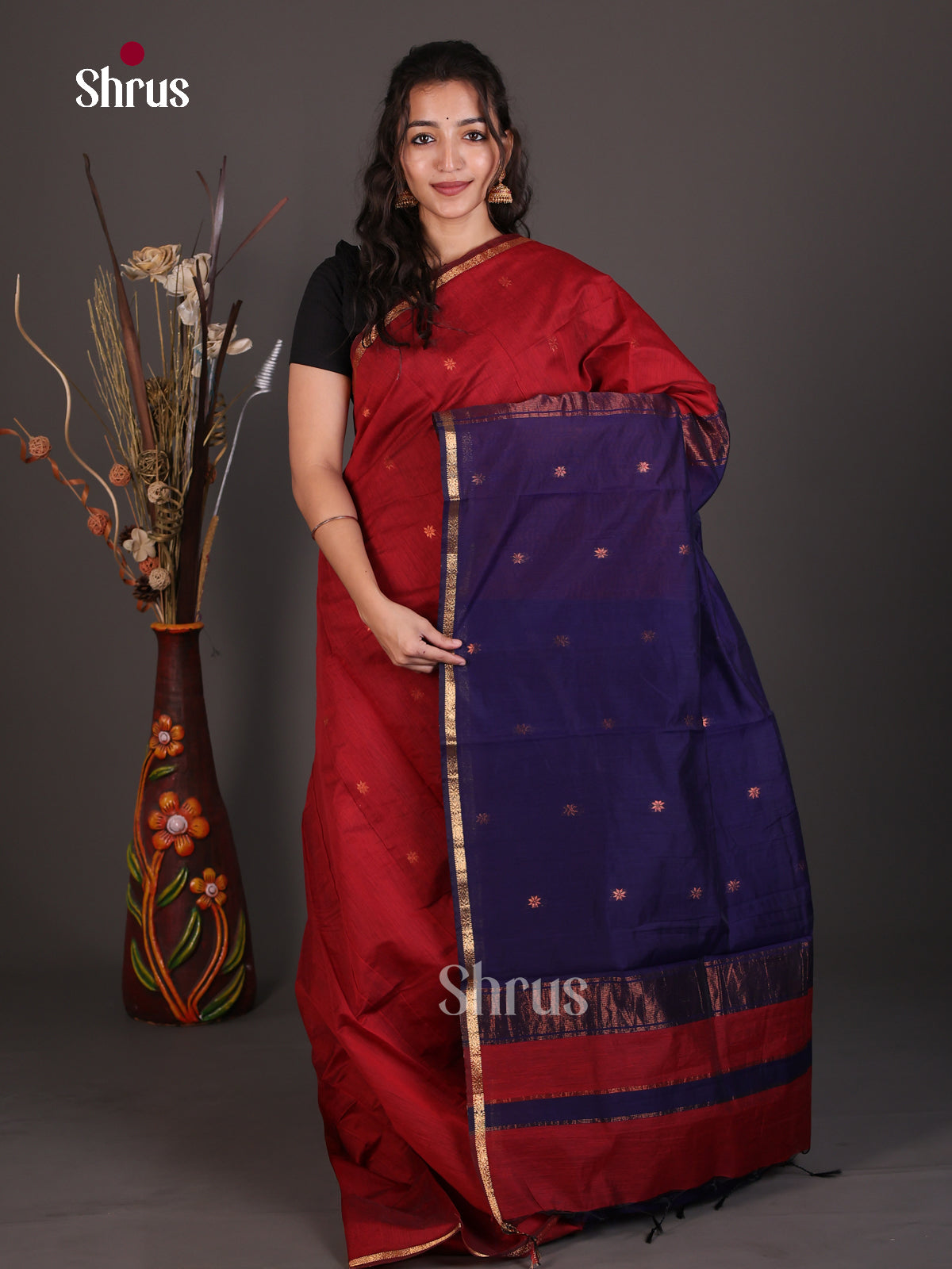 Semi Maheshwari Saree - EES23129