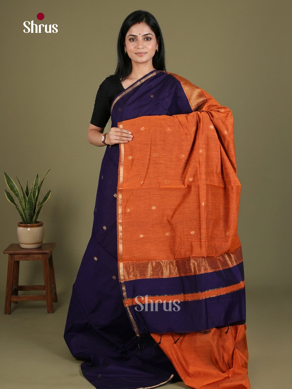 Semi Maheshwari Saree - EES23132