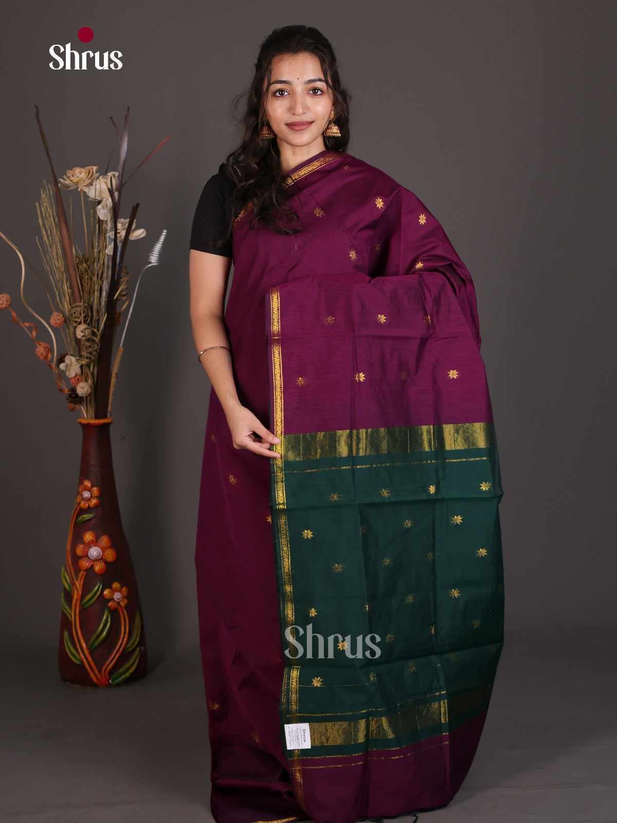 Semi Maheshwari Saree - EES23145