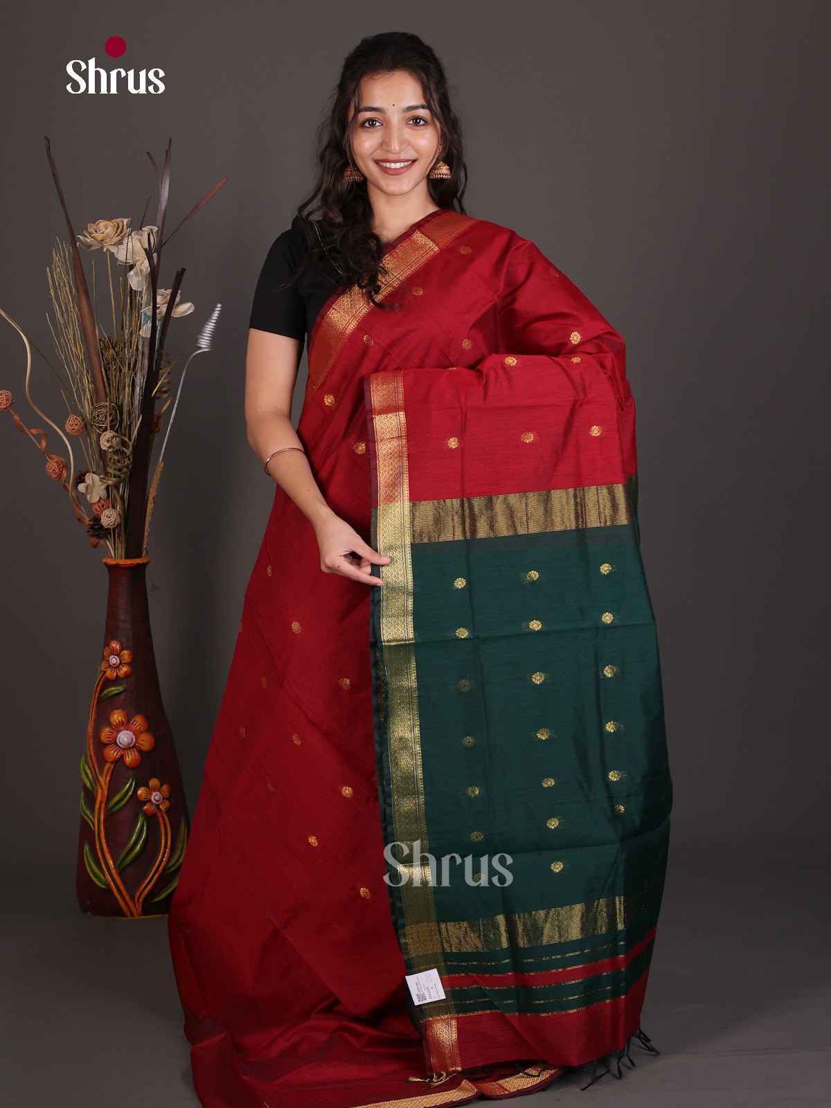 Semi Maheshwari Saree - EES23159