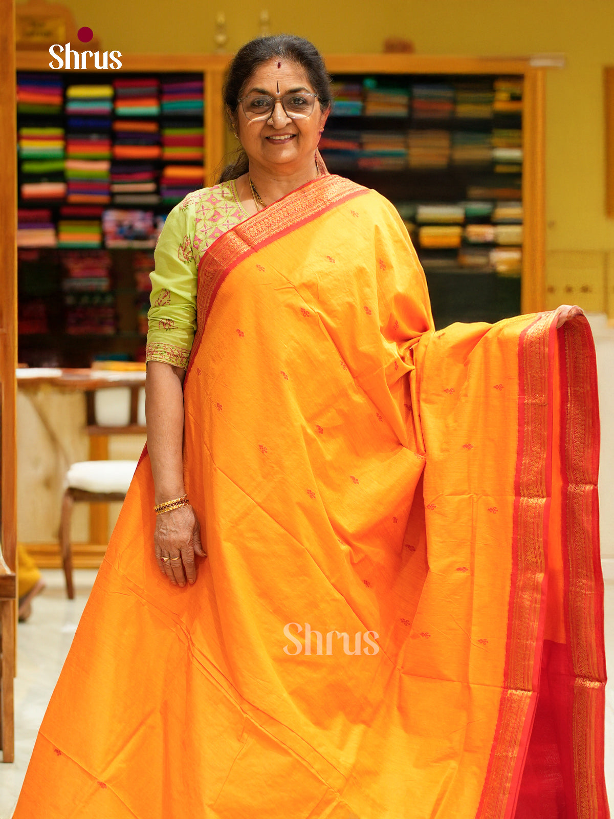 Kalyani Cotton Saree - EES23170 - Shop on Shrus.com