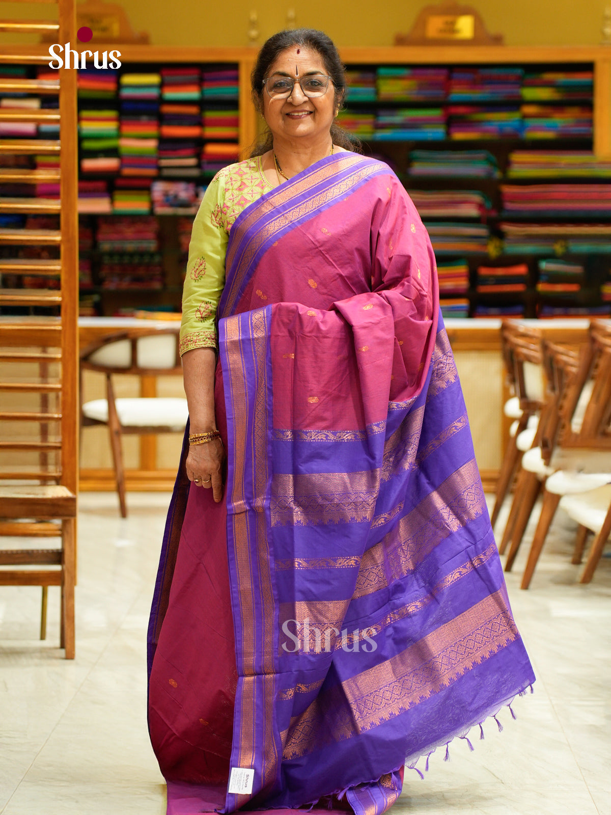 Kalyani Cotton Saree - EES23180 - Shop on Shrus.com