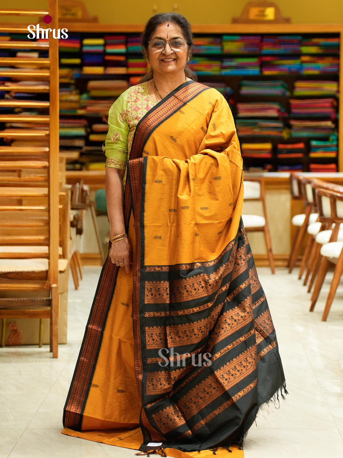 Kalyani Cotton Saree - EES23181 - Shop on Shrus.com