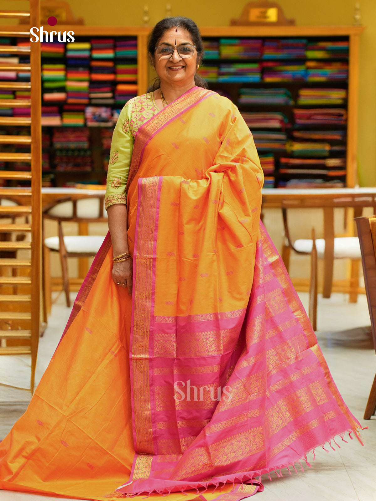 Kalyani Cotton Saree - EES23183 - Shop on Shrus.com