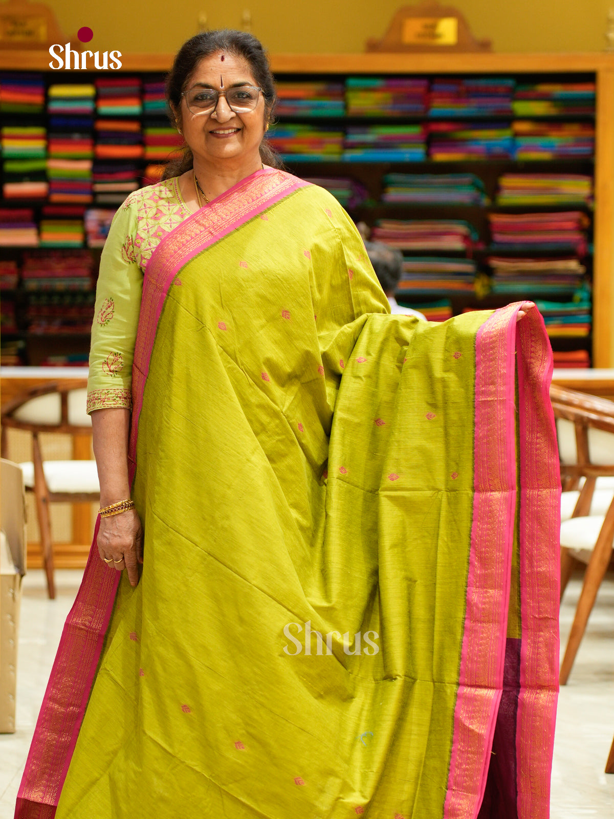 Kalyani Cotton Saree - EES23184 - Shop on Shrus.com