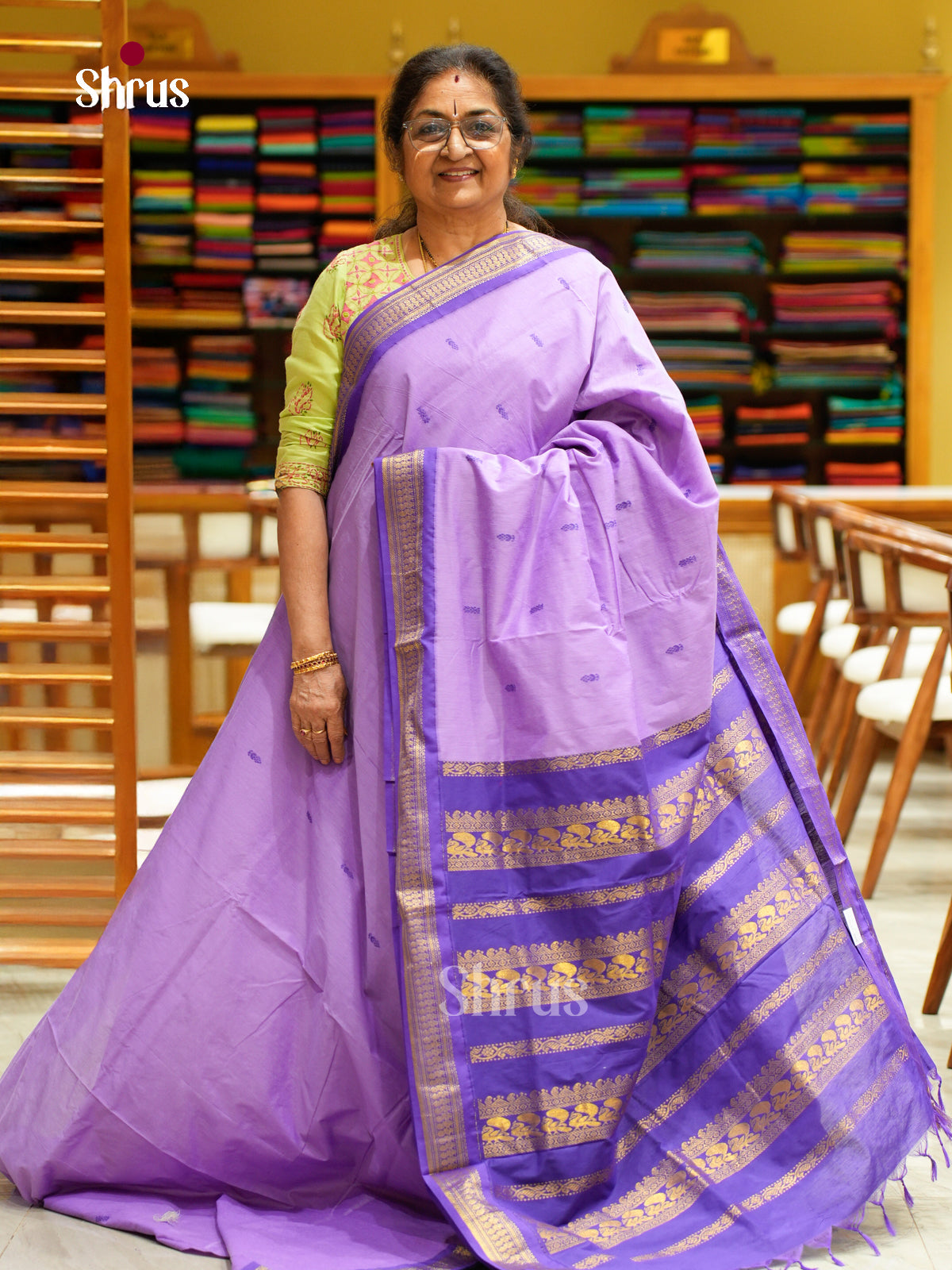 Kalyani Cotton Saree - EES23185 - Shop on Shrus.com