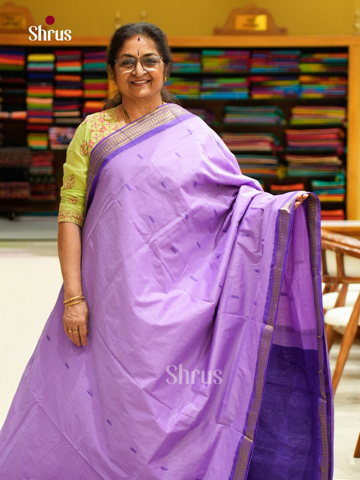Kalyani Cotton Saree - EES23185 - Shop on Shrus.com