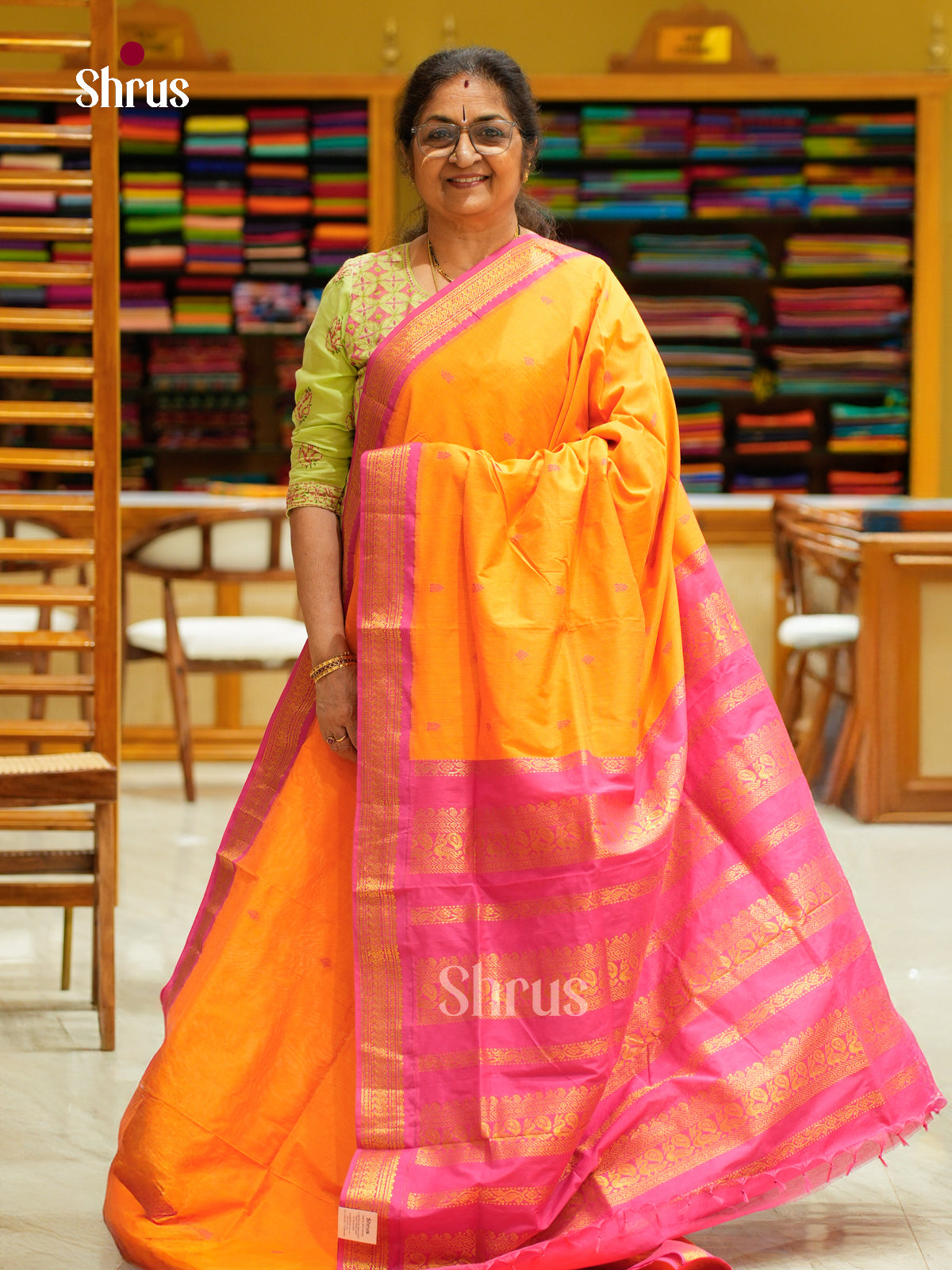 Kalyani Cotton Saree - EES23188 - Shop on Shrus.com