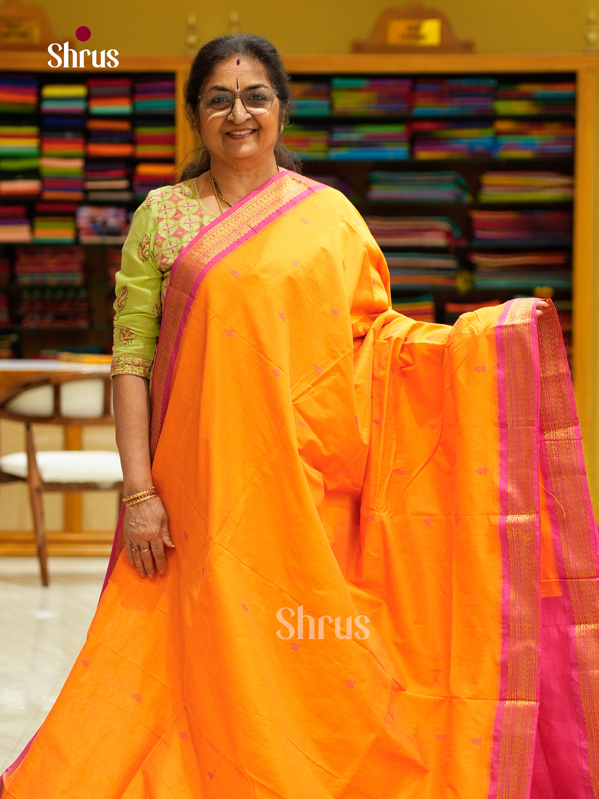 Kalyani Cotton Saree - EES23188 - Shop on Shrus.com