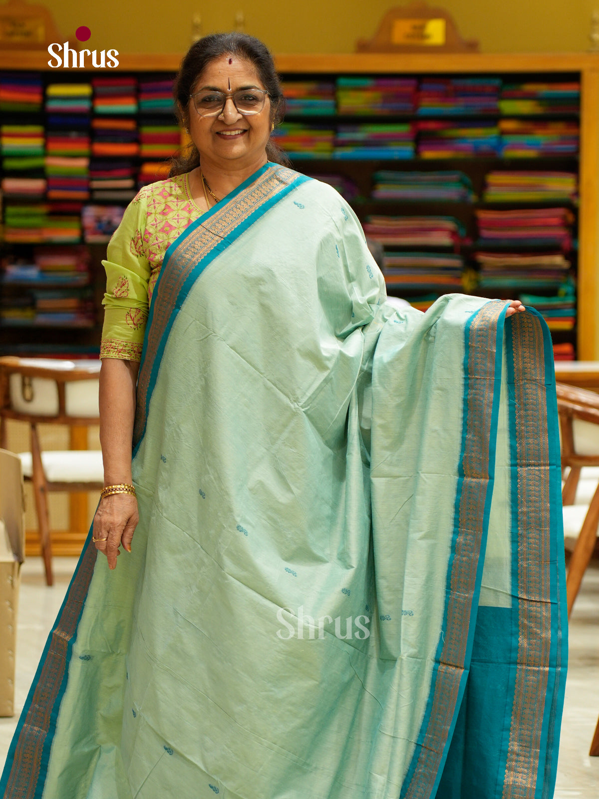 Kalyani Cotton Saree - EES23194 - Shop on Shrus.com