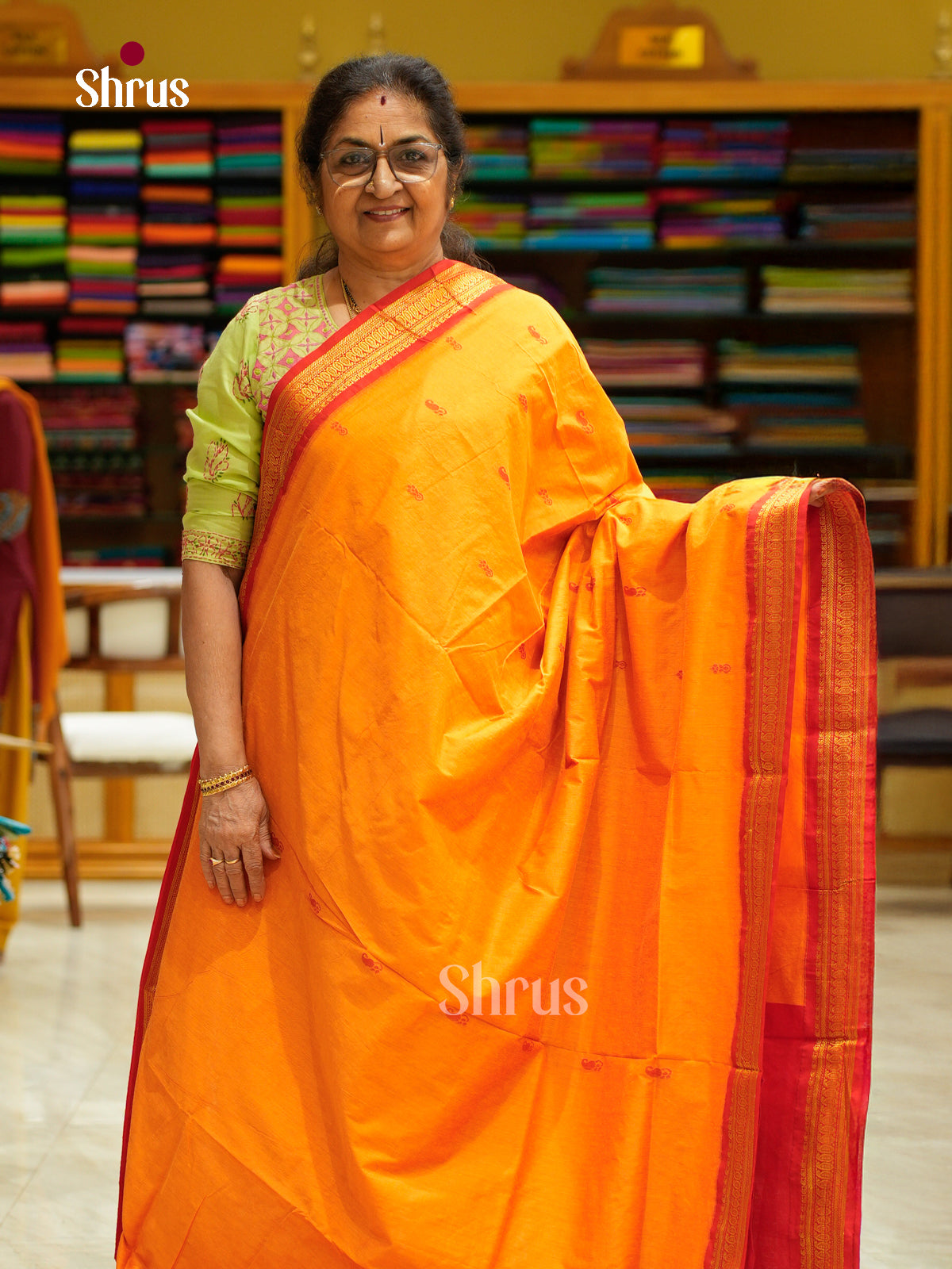 Kalyani Cotton Saree - EES23195 - Shop on Shrus.com
