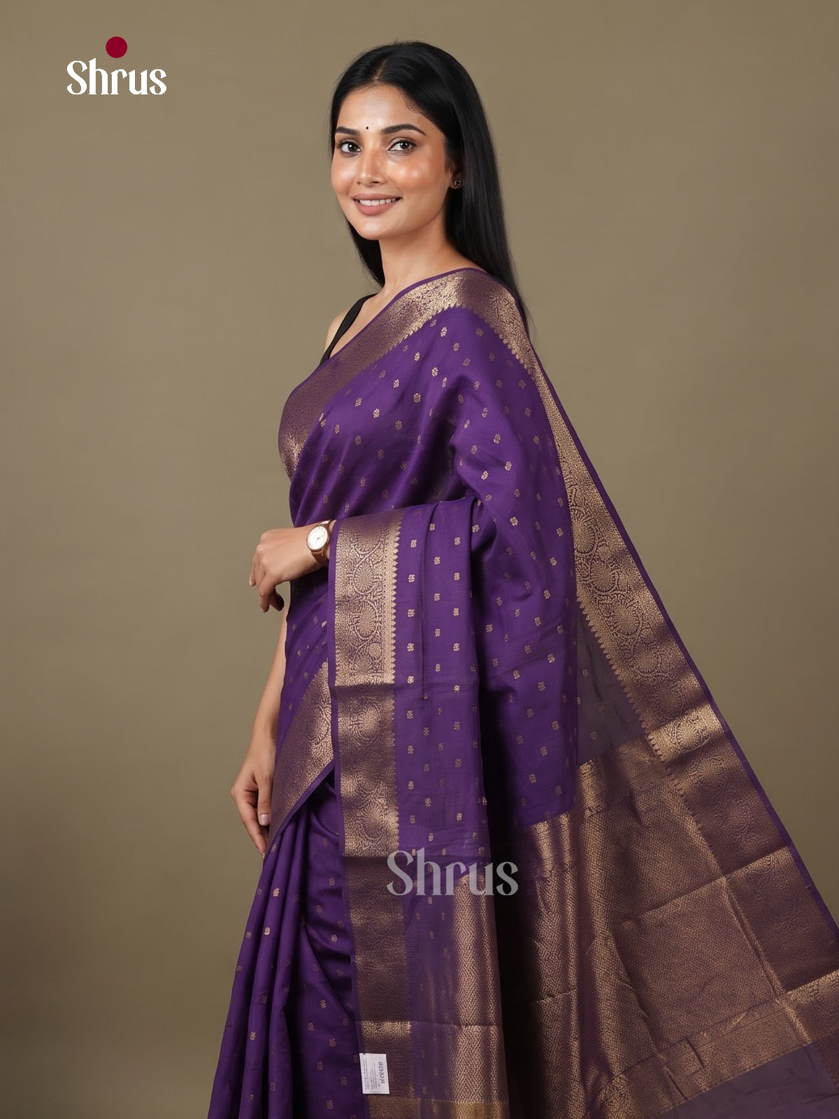 Semi Rawsilk Saree - EES23199