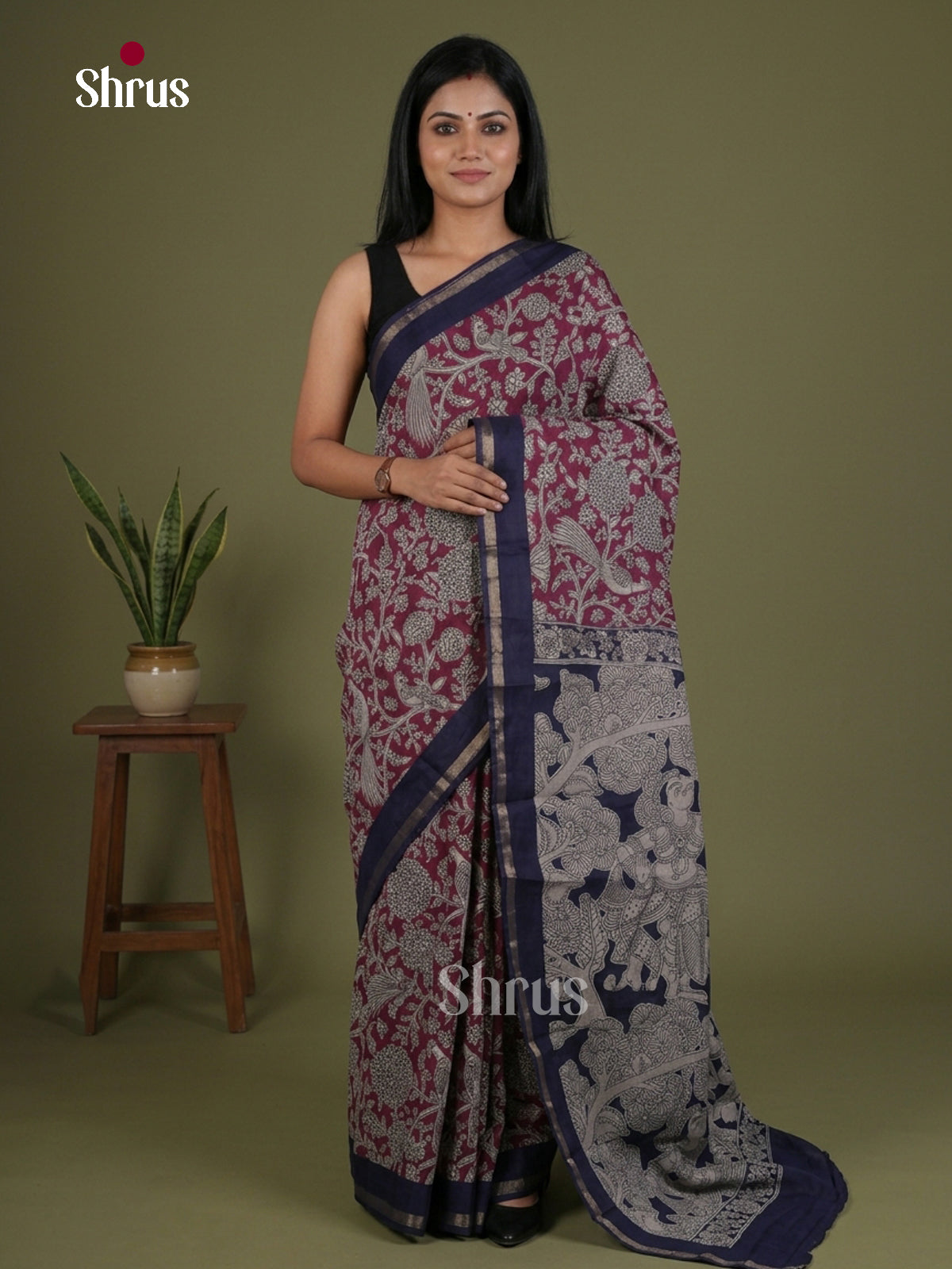 Art Modal Saree - EES25040 - Shop on Shrus.com