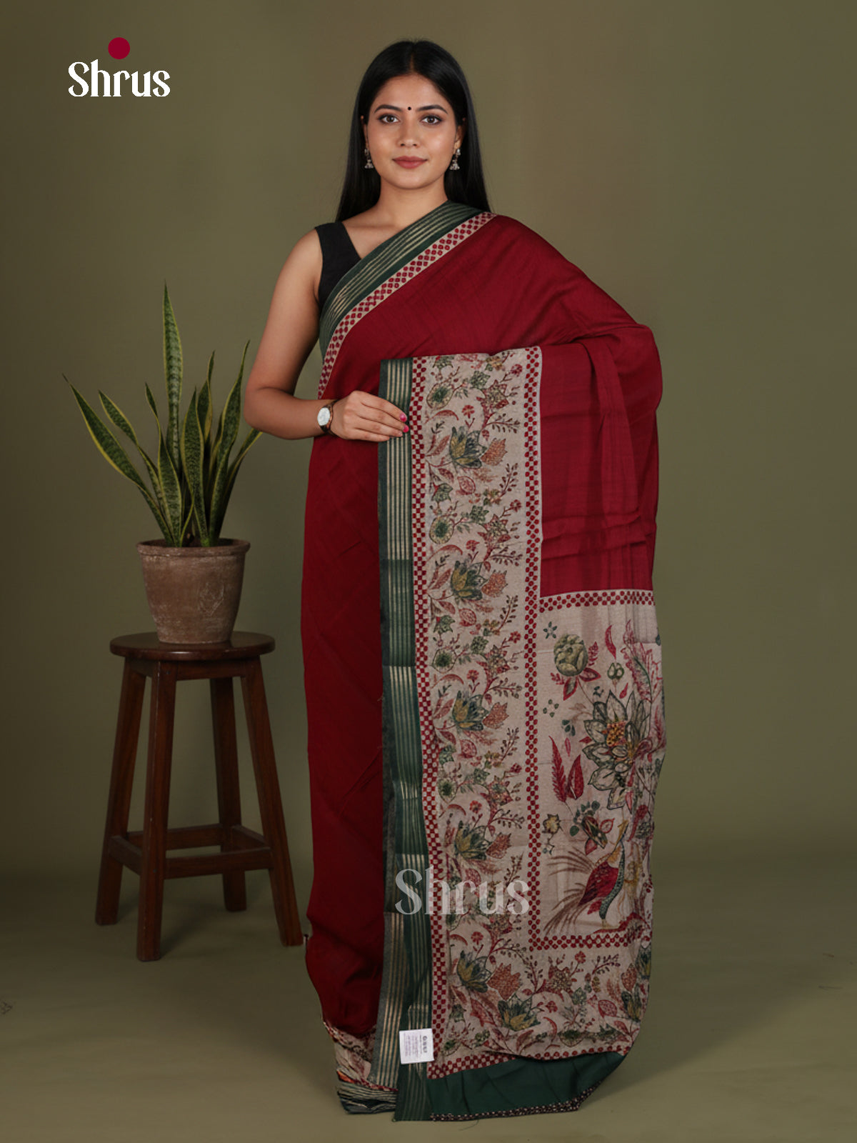 Art Modal Saree - EES25041 - Shop on Shrus.com