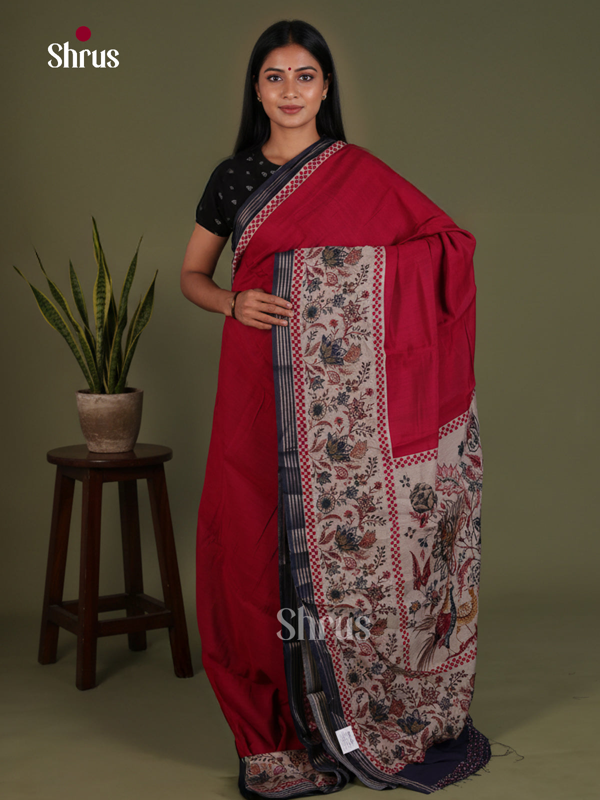 Art Modal Saree - EES25044 - Shop on Shrus.com