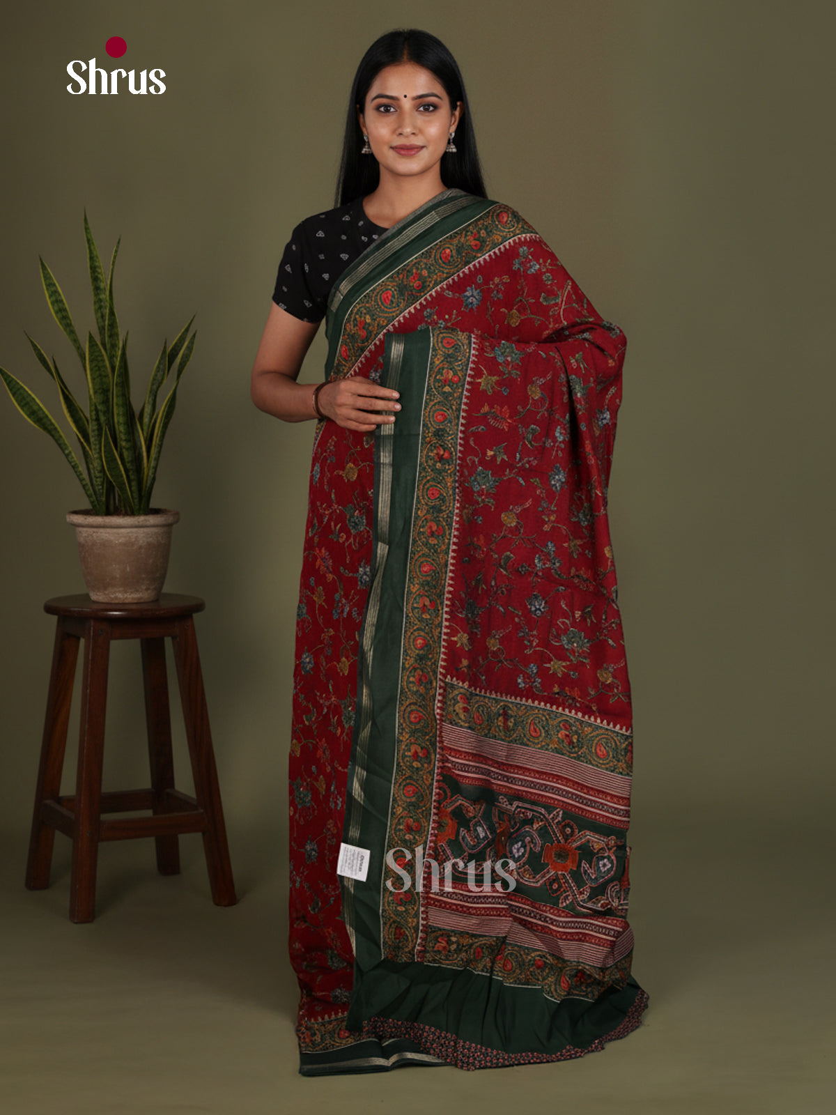 Art Modal Saree - EES25048 - Shop on Shrus.com