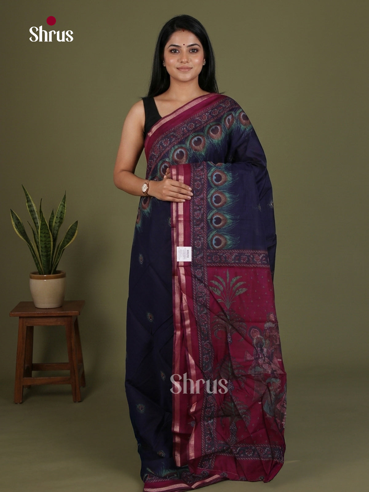Art Modal Saree - EES25068 - Shop on Shrus.com