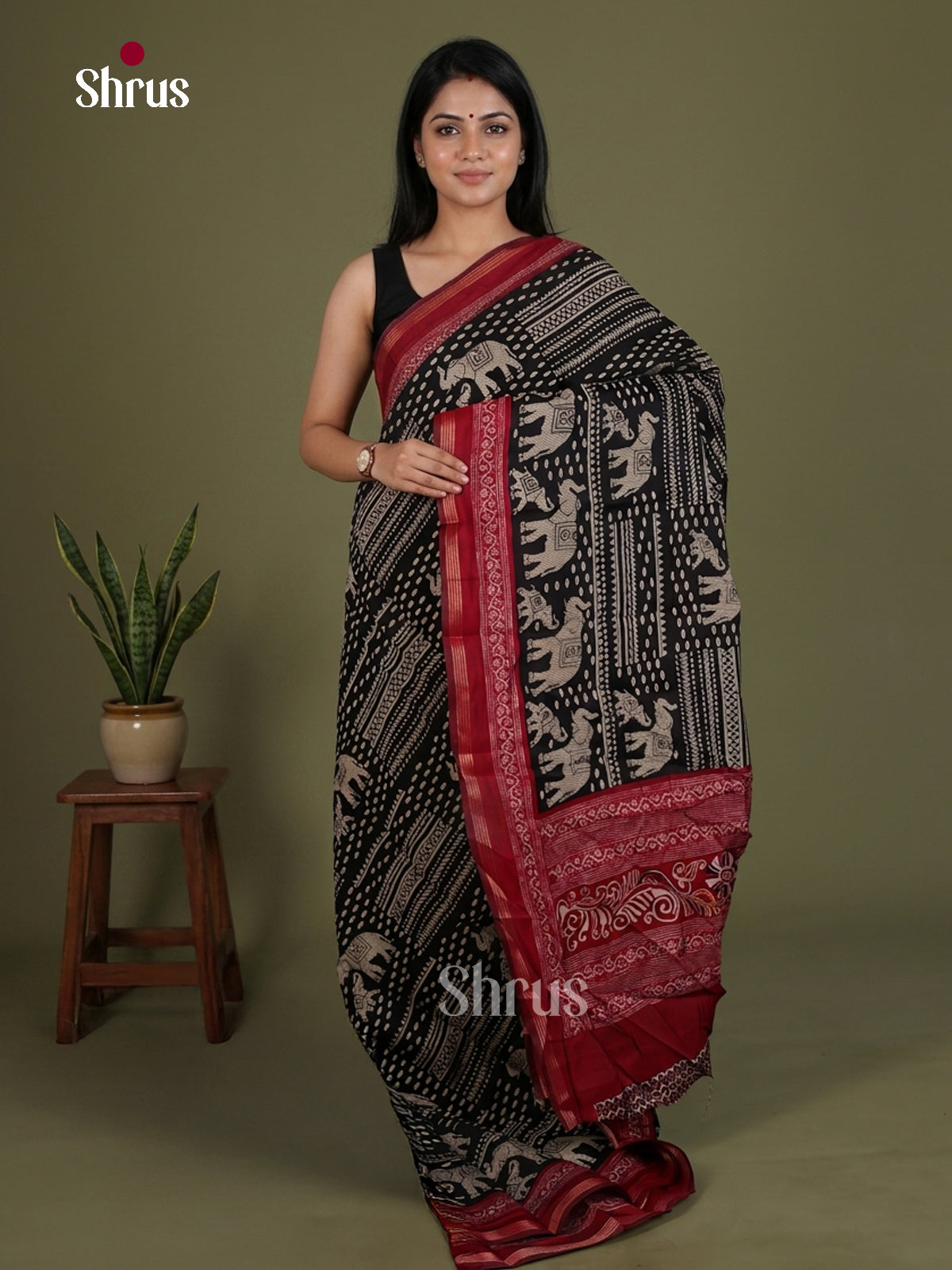 Art Modal Saree - EES25072 - Shop on Shrus.com