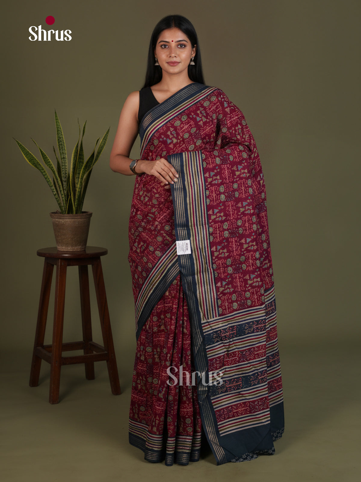 Art Modal Saree - EES25078 - Shop on Shrus.com