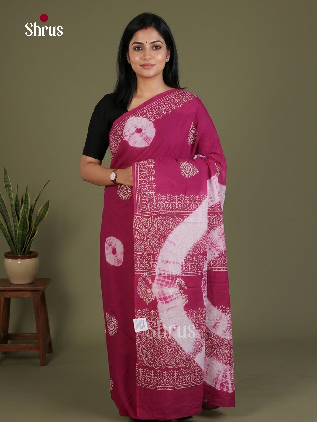 Jaipur cotton Saree - EES25107
