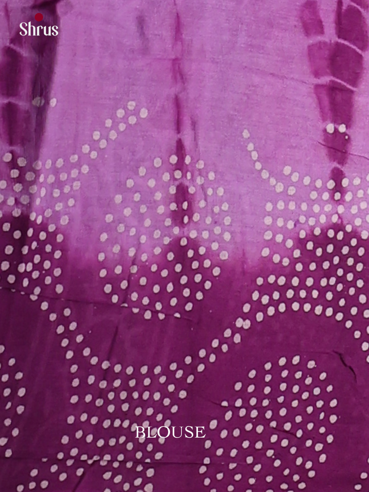 Lavender  & Purple - Jaipur cotton Saree - EES25120