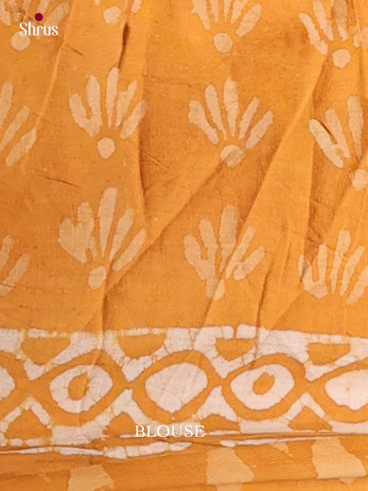 Mustard - Jaipur cotton Saree - EES25122