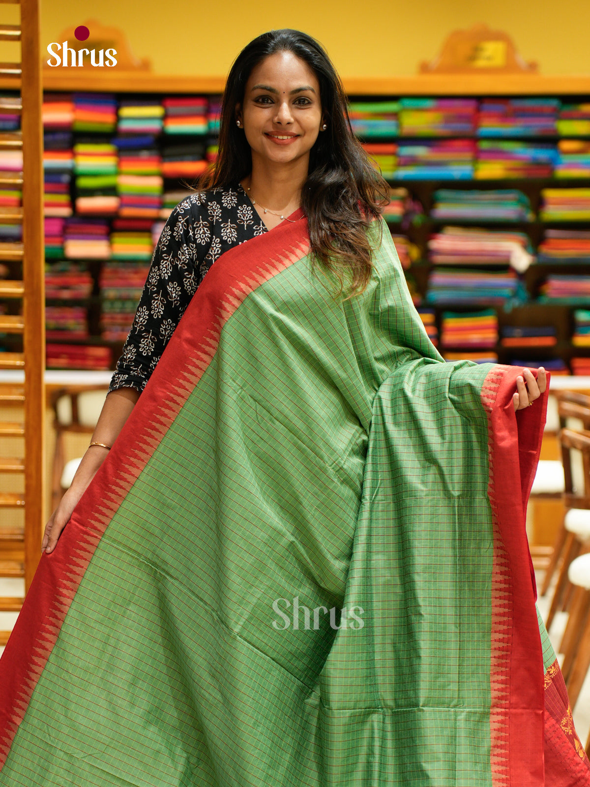 Kalyani Cotton Saree - EES26014 - Shop on Shrus.com
